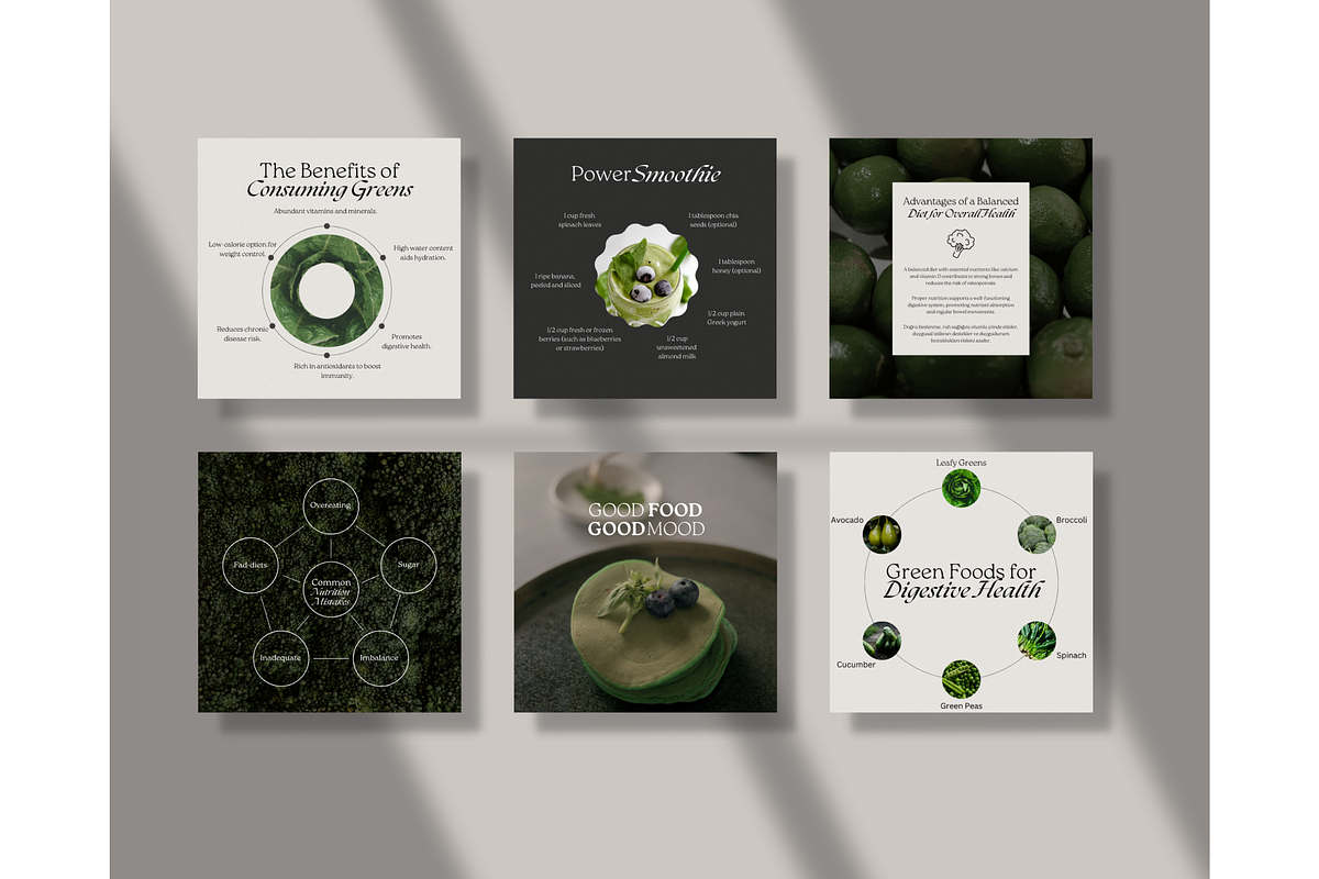Nutrition Coach Template - Canva, a Social Media Template by TheTemplateTopia (Photo 2 of 10)