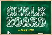 CHALKBOARD, a Handwritten Font by Mozatype (Thumbnail 1 of 7)
