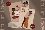 Fall in love. Valentine's Day, a Decorative Illustration by EasyArt (Thumbnail 1 of 9)