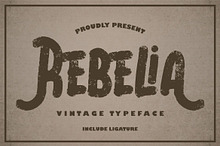 Rebelia | Vintage Typeface