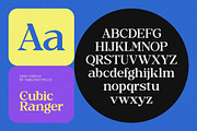 Cubic Ranger Serif Display Font, a Serif Font by timelesstype.co (Thumbnail 9 of 15)