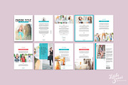 eBook Template Photoshop, a Magazine Template by Little Sweet Designs (Thumbnail 2 of 9)