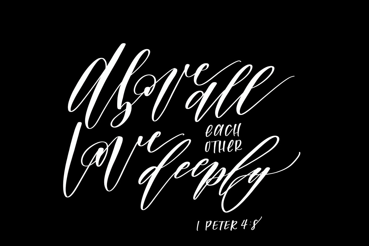 Procreate Brush Calligraphy: Marimba, a Brush Add-On by INKMETHIS (Photo 2 of 2)
