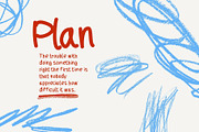 Messy Font Bundle - 30 Human Fonts, a Handwritten Font by HipFonts (Thumbnail 7 of 12)