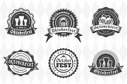 Set of Oktoberfest Badges, a Branding & Logo Template by AntartStock (Thumbnail 1 of 3)