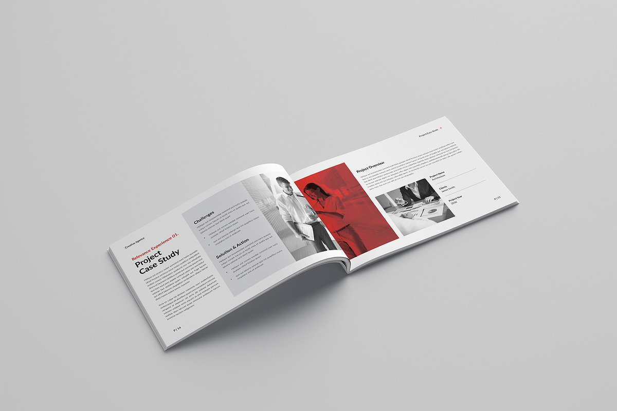 Case Study Brochure Template preview 8