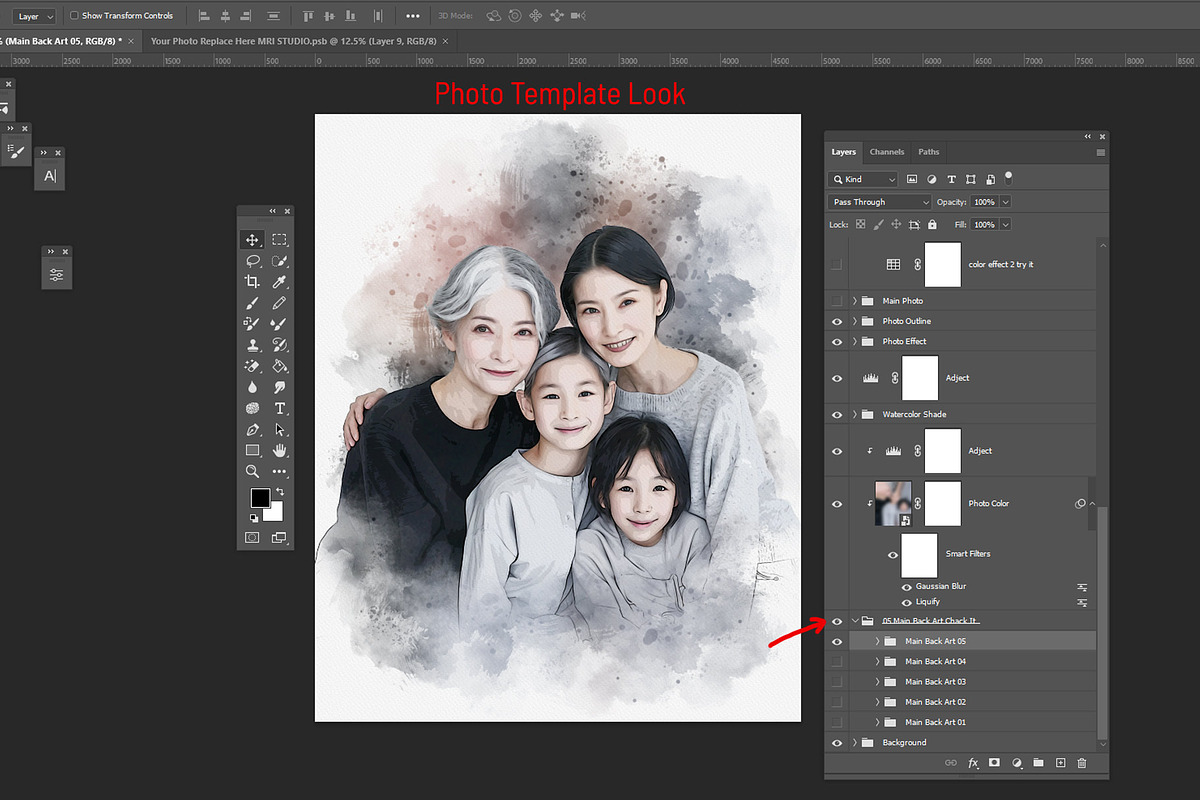 Timeless Family Photo Effect, an Action Add-On by MRI STUDIO (Photo 10 of 22)