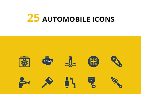 Auto Finance Buss Medical Icons
