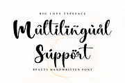 Big Love - Wedding Font, a Script Font by Letterayu Studio (Thumbnail 2 of 6)