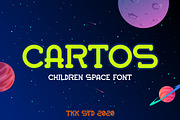 Cartos - Modern Font, a Sans Serif Font by tokokoo (Thumbnail 4 of 11)