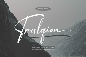 Trulqion Handwritting Script Font