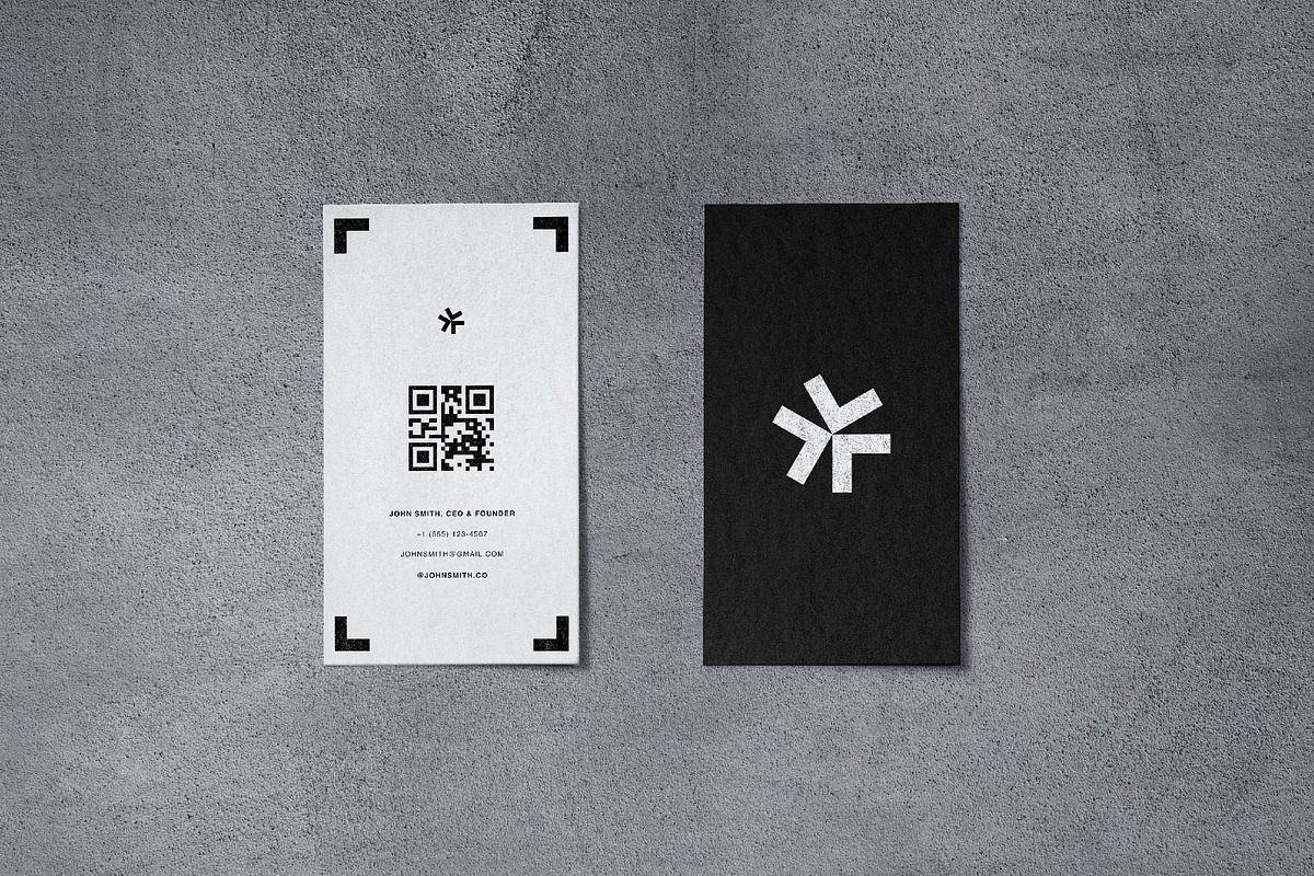 Black & White Business Card Mockups, a Product Mockup by rodrigofkaminski (Photo 6 of 10)