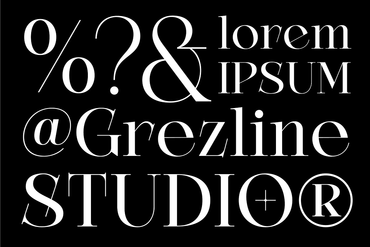 Averie Brenton - Serif Font Family, a Serif Font by Grezline Studio (Photo 6 of 12)