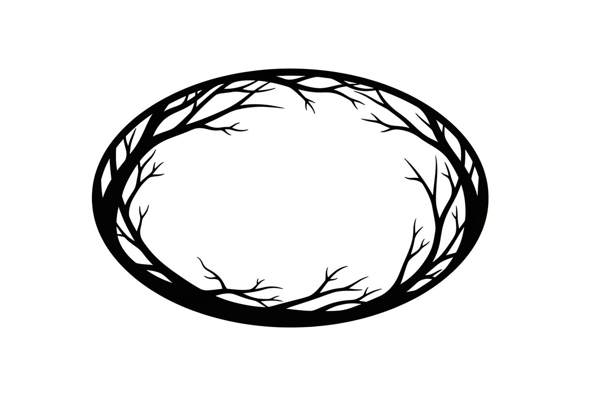 Hand Drawn Oval Scribble Frames, an Illustration by Gfx_Store (Photo 33 of 51)