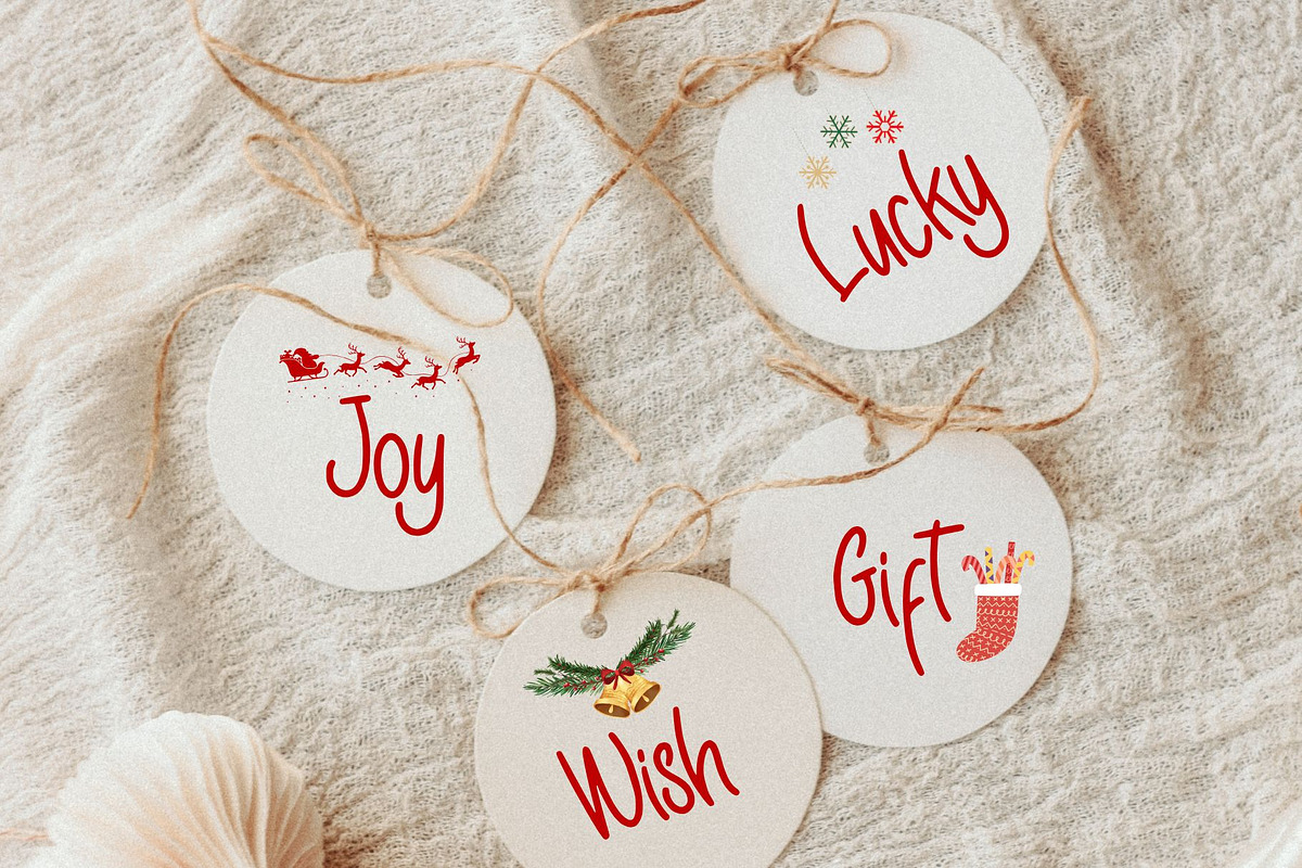 Christmas Design, a Handwritten Font by alifryanzulfikar (Photo 6 of 8)