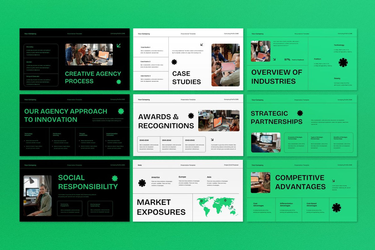Company Profile Keynote, a Presentation Template by graphicook (Photo 3 of 4)