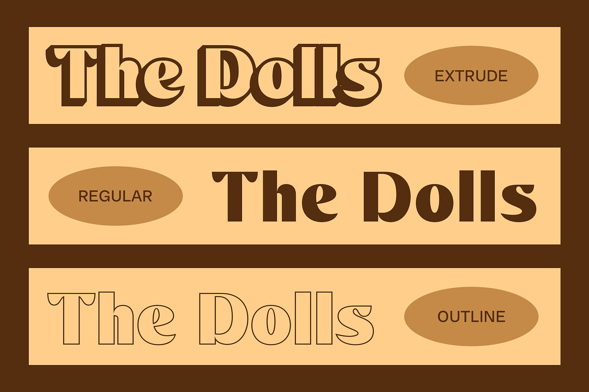 Arshine 3D, a Sans Serif Font by Craft Supply Co. (Photo 2 of 8)