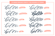 Brush Lettering Procreate Brush Pack, a Brush Add-On by The Ampersand Shop (Thumbnail 2 of 13)
