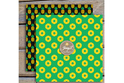 Pineapple digital Papers & clipart, a Pattern Graphic by JennyL Designs (Thumbnail 5 of 5)