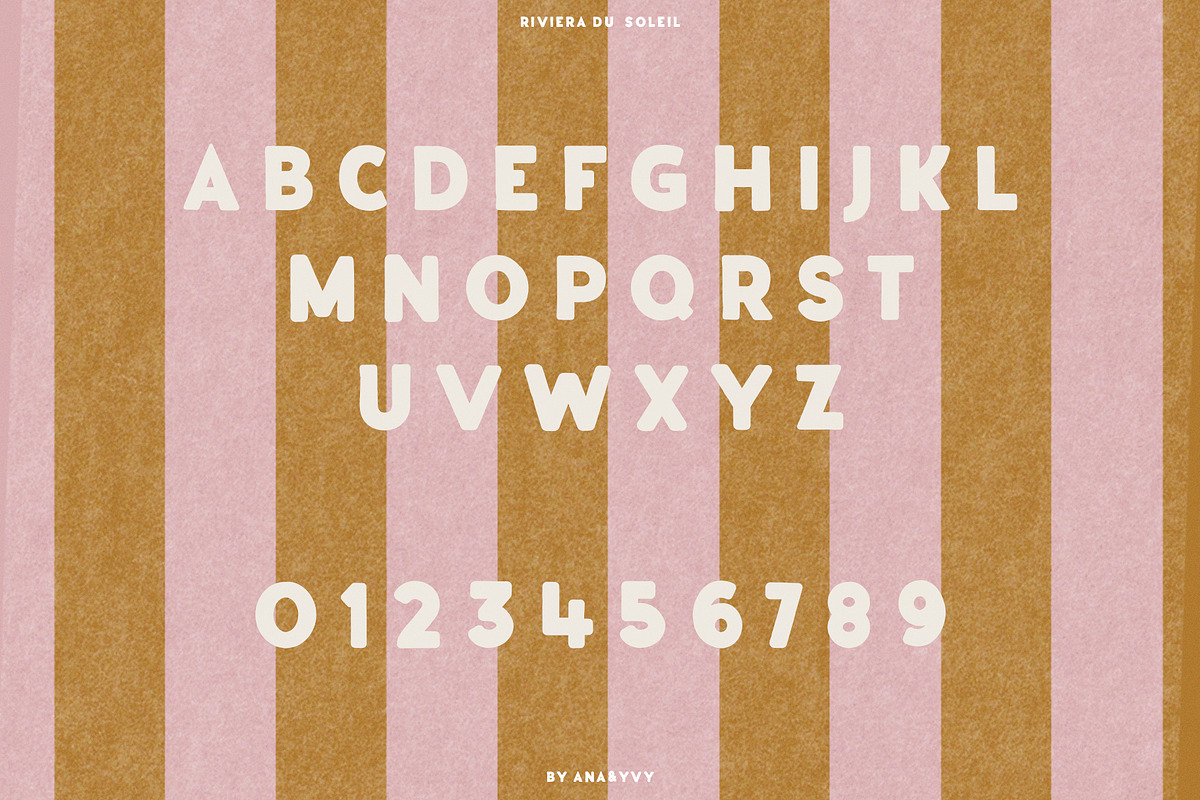 Riviera Du Soleil Font Duo, a Script Font by ana & yvy (Photo 14 of 17)