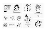 Bible Doodles Icon Pack, an Outline Icon by Prosymbols (Thumbnail 4 of 6)