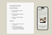 Showit Nutritionist Website Template, a Websites & App Template by Elska Studiø (Thumbnail 4 of 7)
