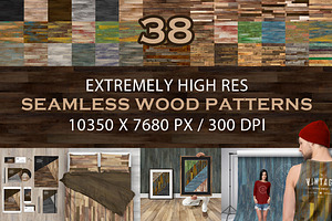 38 Extremely Hi-Res Wood Patterns