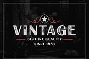 Rendora - Vintage Stamp Sans Serif, a Sans Serif Font by GlitzyGrapix (Thumbnail 4 of 12)