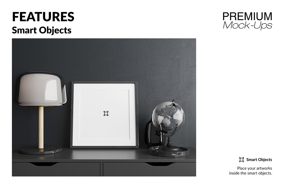3 Shapes of Frame Mockups, a Product Mockup by mock-ups (Photo 3 of 7)