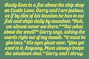 Saveloy, a Handwritten Font by Simon Walker (Thumbnail 5 of 8)