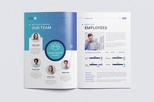 The Company Profile Word & Canva