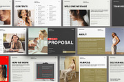 Brand Proposal Presentation Template, a Presentation Template by E-Type (Thumbnail 1 of 5)