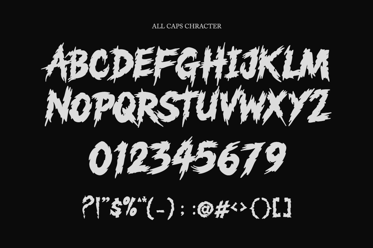 Ghost Rover - Horror Font, a Font by Ideal Eksis (Photo 4 of 9)