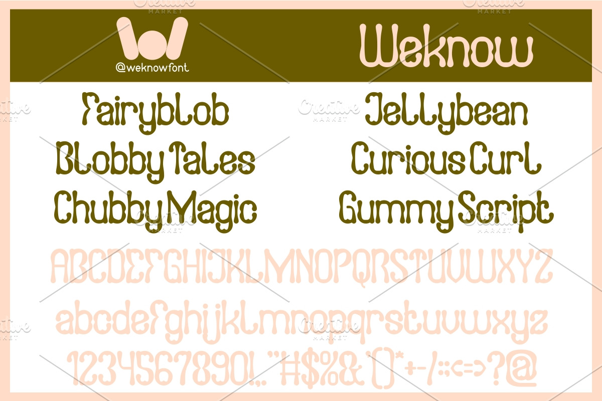 Magician Eyes font, a Sans Serif Font by weknow (Photo 5 of 8)