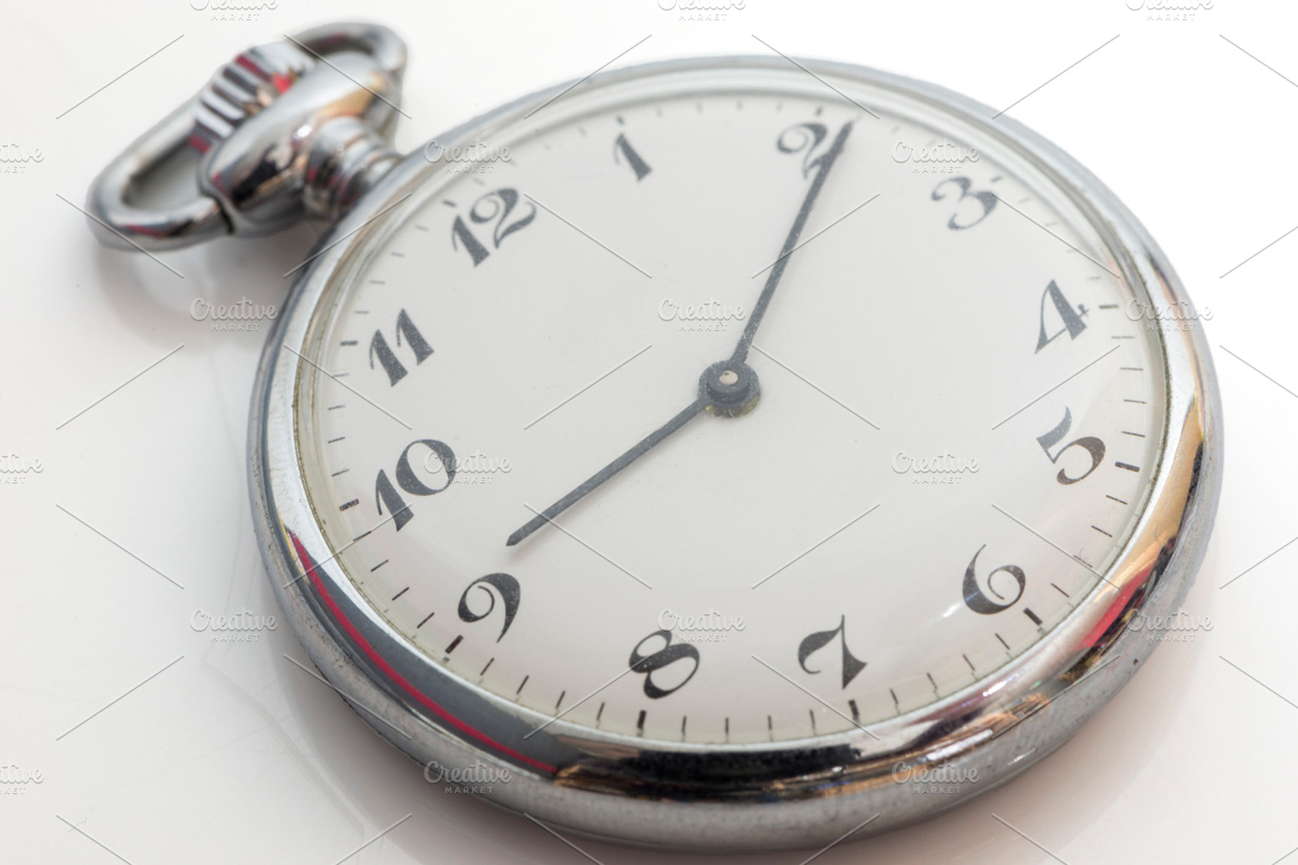 Old clock featuring watch, clock, and white, an Arts & Entertainment Photo by Arnaufoto