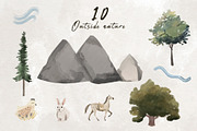 Wedding map creator watercolor, an Illustration by Cocoa studio by Eliza M (Thumbnail 17 of 18)
