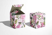 Selena. Floral tropical pattern, a Pattern Graphic by emeraldthue (Thumbnail 4 of 6)