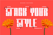Basenk – Bold Organic Playful Displa, a Sans Serif Font by kangfont Studio (Thumbnail 4 of 10)