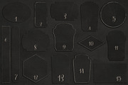 Elegant chalk labels, a Graphic by Irtsya (Thumbnail 2 of 3)