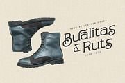Donald Blakey Retro Serif, a Serif Font by Cruzine (Thumbnail 3 of 10)