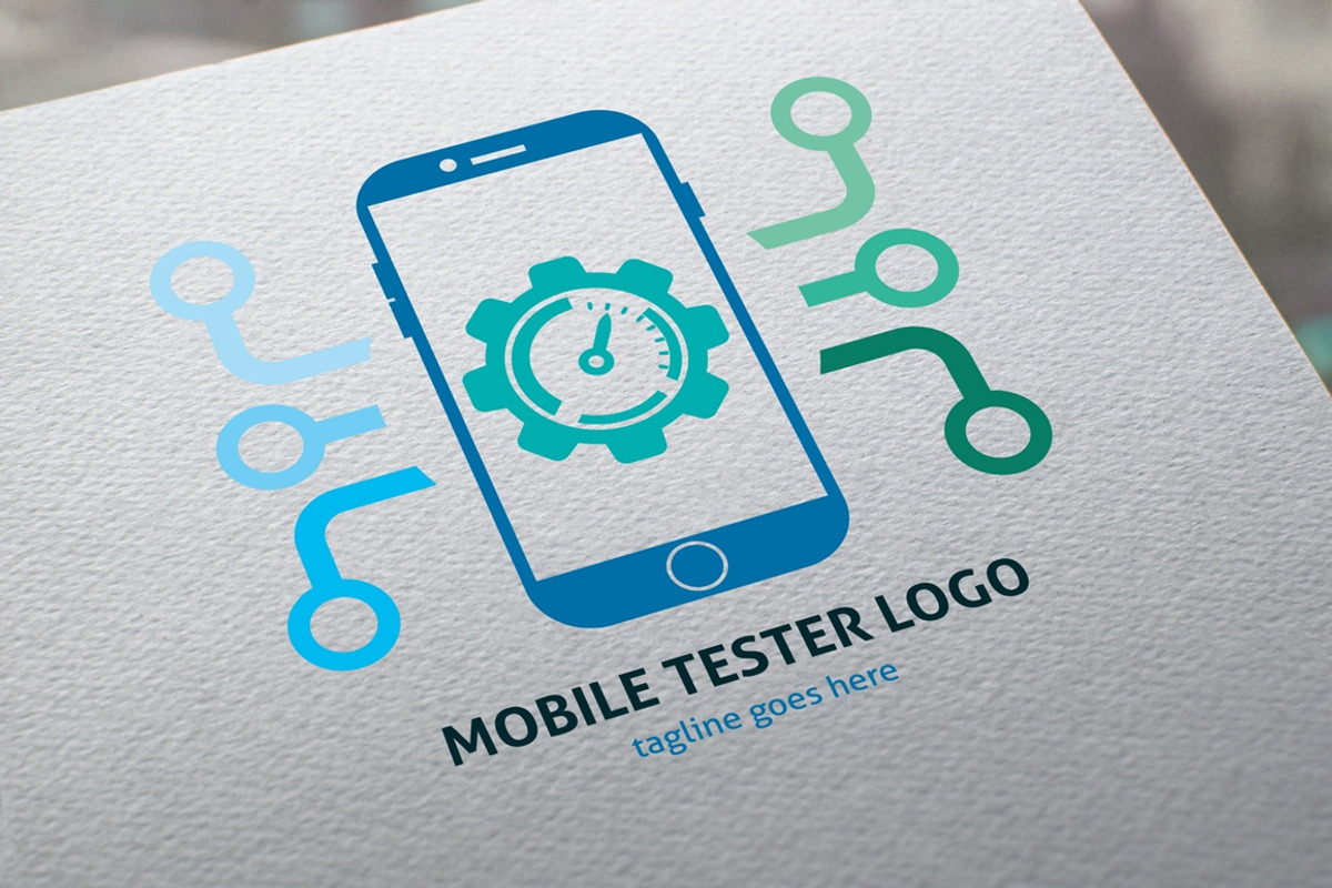 Mobile Tester Logo, a Branding & Logo Template by Design_Planet