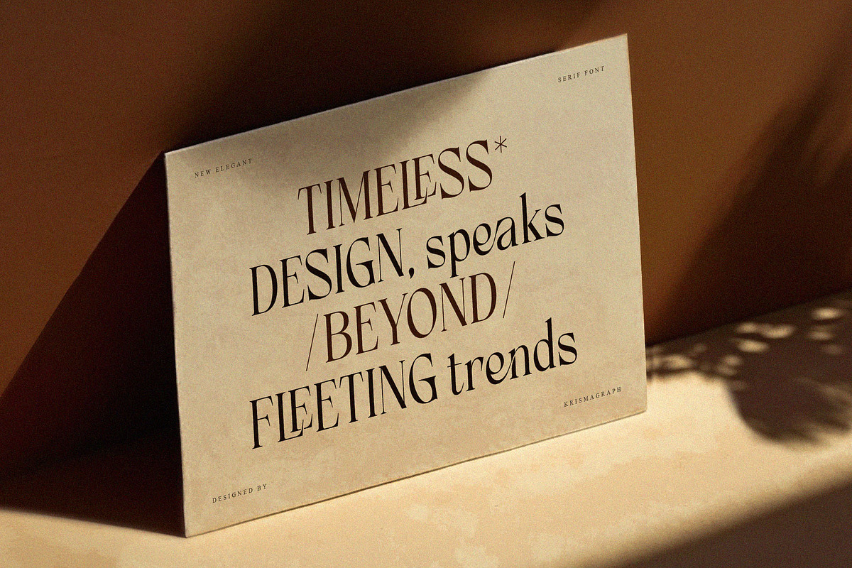 Frenchy – Elegant Ligature Serif, a Serif Font by Krismagraph (Photo 8 of 10)