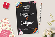 Lidyna Script, a Script Font by vanroem (Thumbnail 9 of 12)