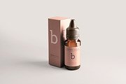 Amber Glass Dropper Bottle Mockups, a Cups & Container Mockup by pmvch (Thumbnail 1 of 20)
