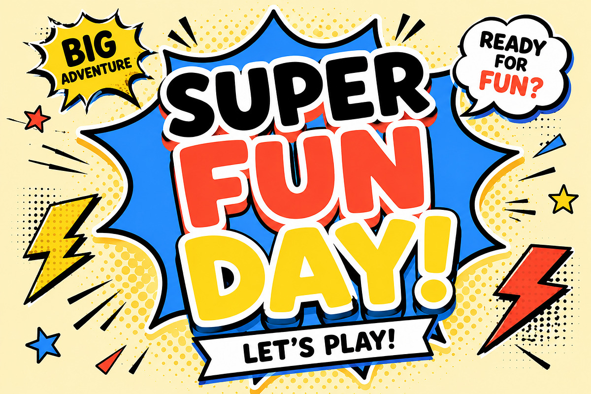PlayPop Comic, a Slab Serif Font by Wow Magic (Photo 3 of 5)