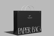 Paper Bag Mockup, a Packaging Mockup by Brand Earth (Thumbnail 4 of 4)