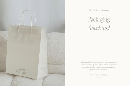 The Amina Collection - Bag Mock Up