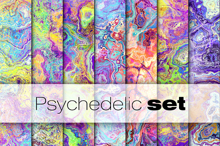 Colorful Marble Textures Pack 20, a Texture Graphic by tkdesign