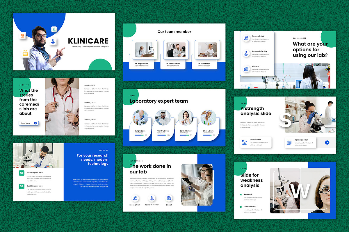 Klinicare - Laboratory Presentation, a Presentation Template by HacaStudio (Photo 2 of 3)