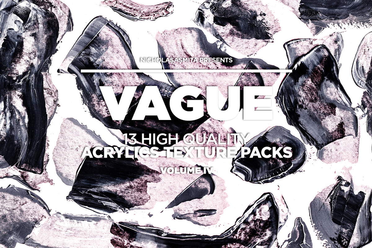 Vague IV: 13 Acrylics Textures, a Texture Graphic by nicholasasmita (Photo 5 of 12)